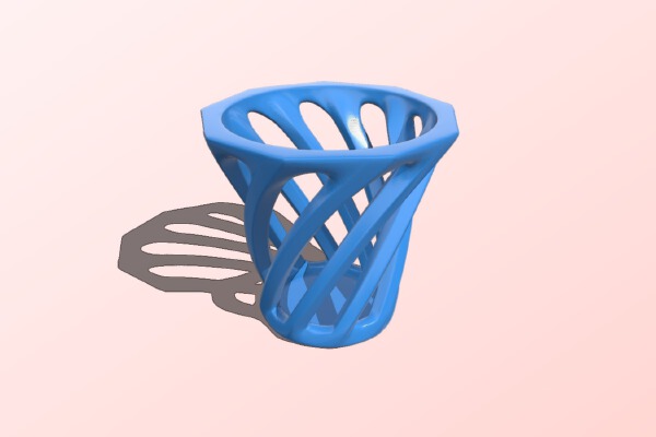 Hollow vase | 3d print model