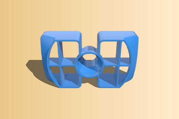 Chicken Nugget Sauce Cup Holder | 3d print model