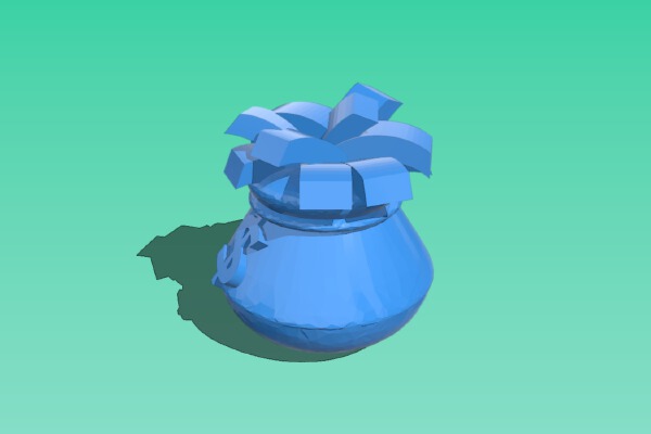 Money sack | 3d print model