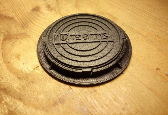 Customizable Manhole | 3d print model