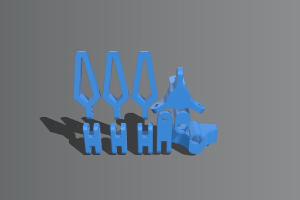 camera_phone adjustable tripod stand | 3d print model