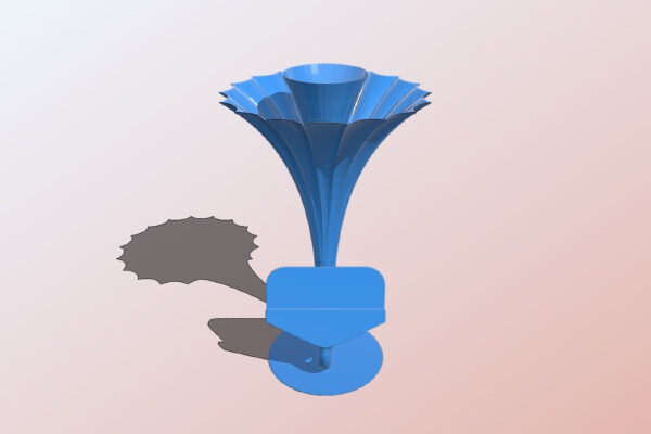 Soundflower | 3d print model