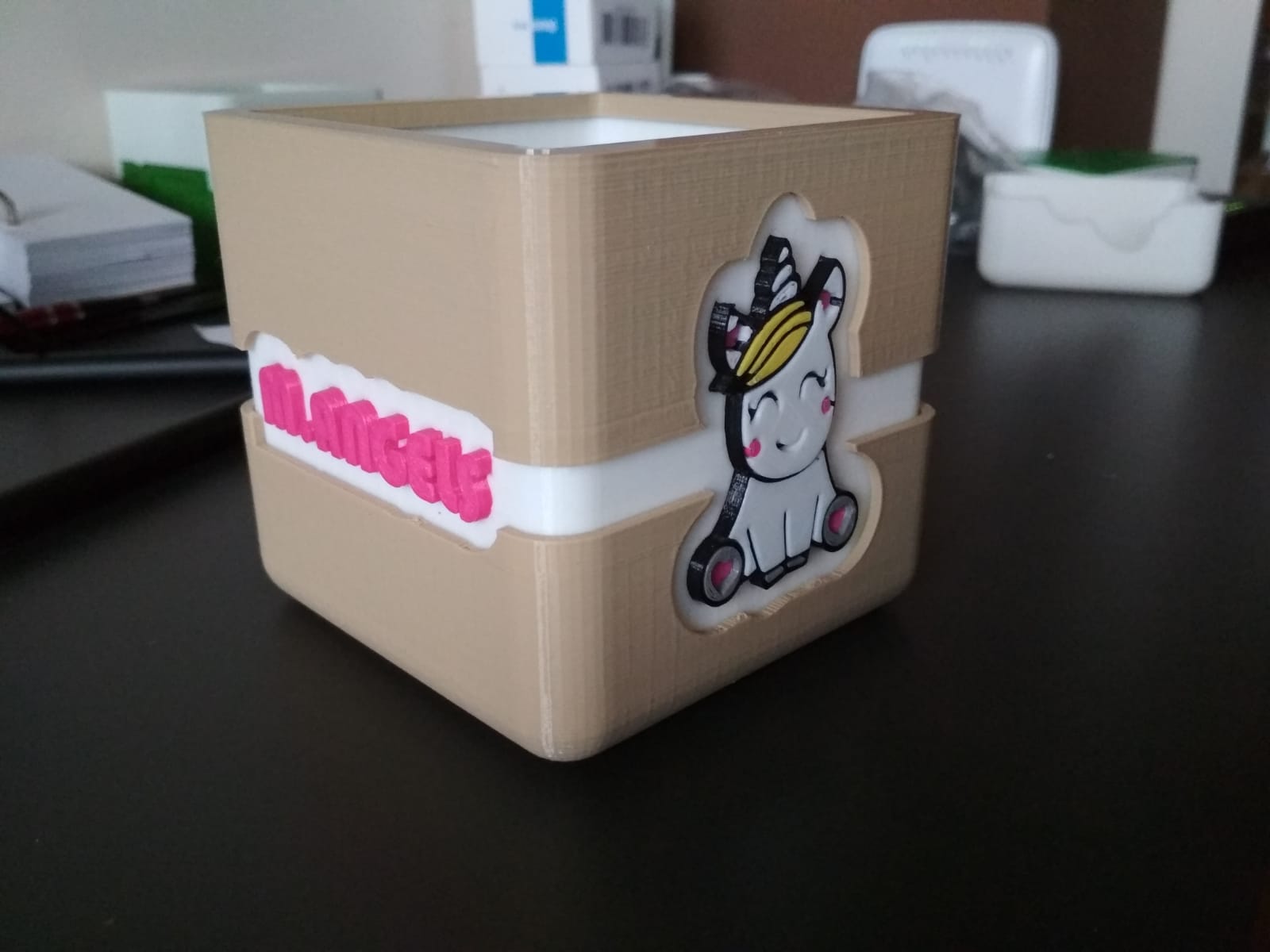 Unicorn Cube Planter