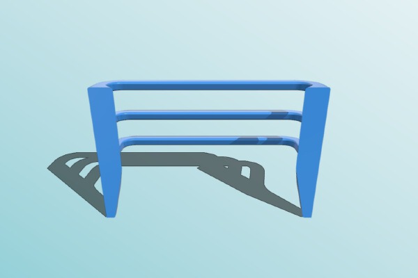 Laptop Storage Stand | 3d print model