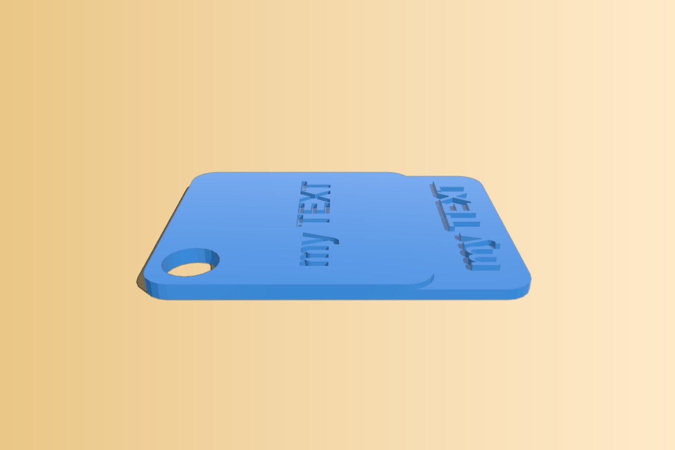 Customizable Material Sample