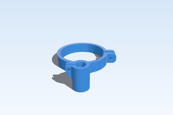 MPCNC Schleppmesser _ Drag knife mount | 3d print model