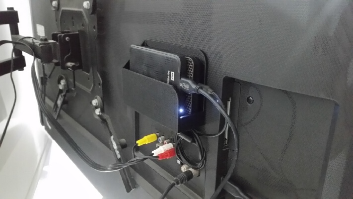 Hard Disk Hanger on TV | 3d print model