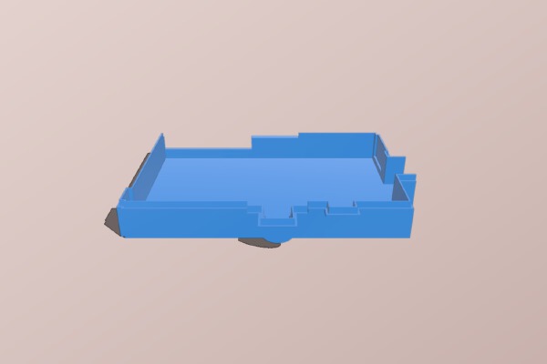 Yet another Raspberry Pi model B case | 3d print model
