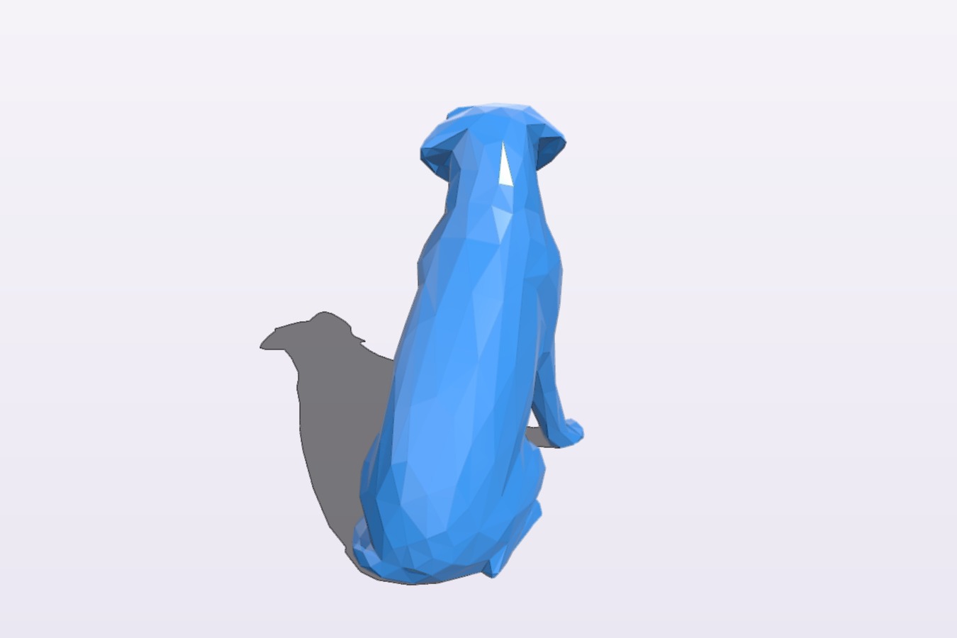 Low Poly Labrador (Female Version)