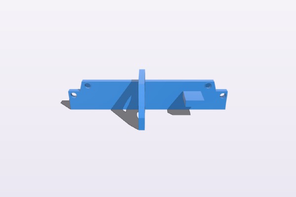 refuerzo trasero para anet a8 | 3d print model
