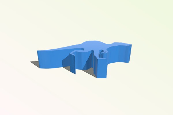 Spinosaurus Meeple | 3d print model