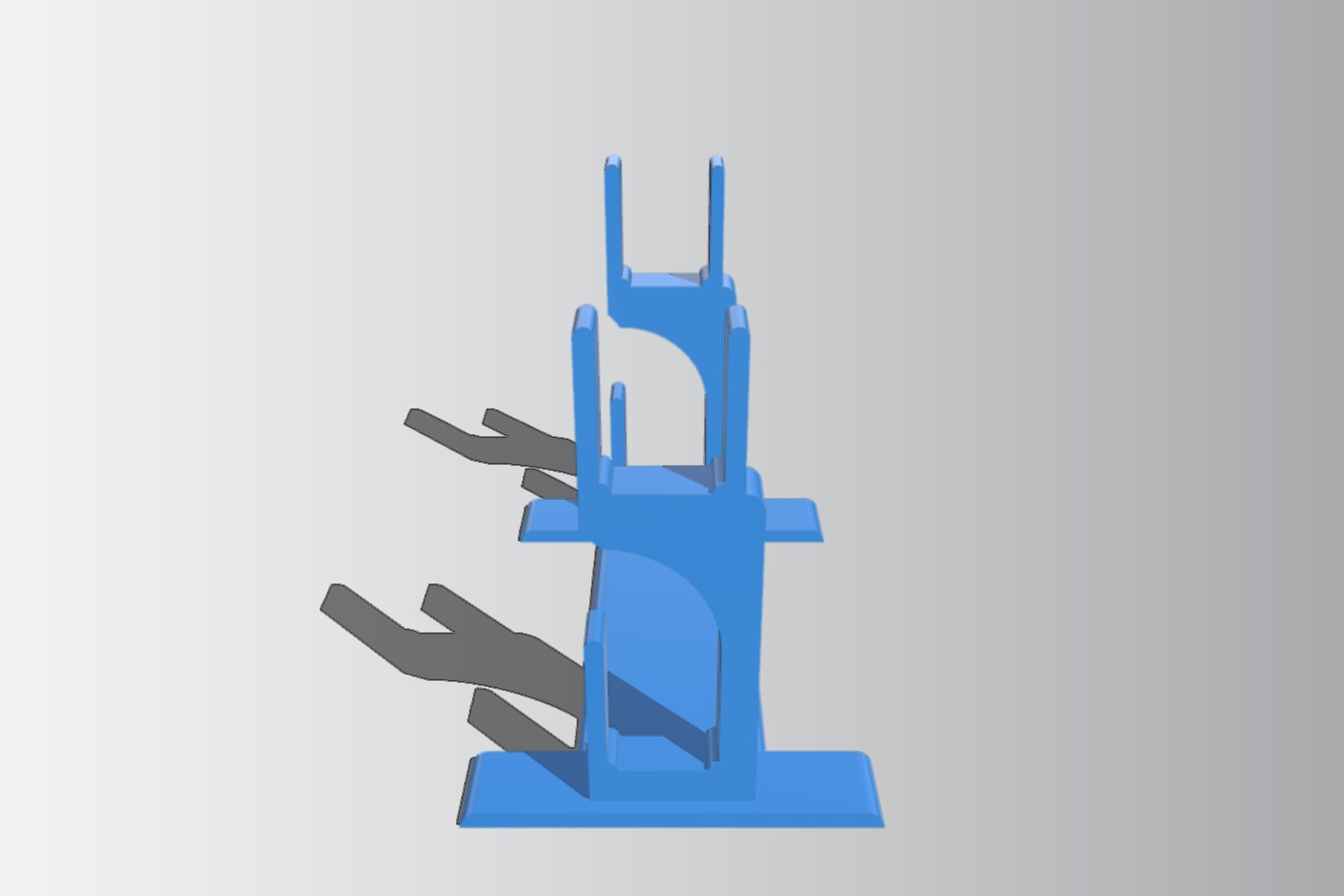 Two Tier Samurai Sword Stand v1