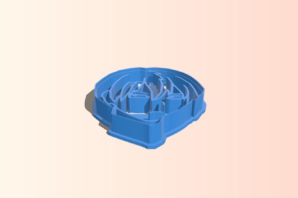 Shoto Todoroki Cookie Cutter | 3d print model