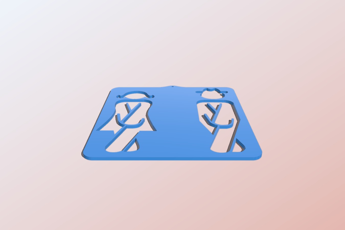 Sign-restroom