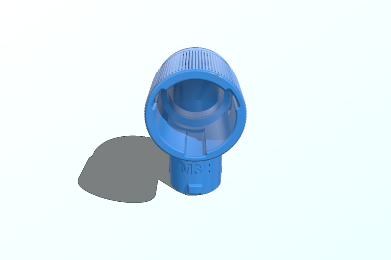 osVAC 90 degree elbow coupling