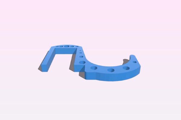 Overwall Hook 15mm | 3d print model