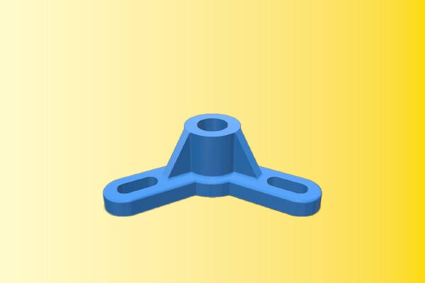 Radial Post | 3d print model