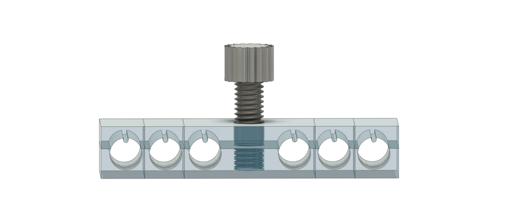 skimz BRS 6mm tracer silicon tubing holder 2x 4x 6x | 3d print model