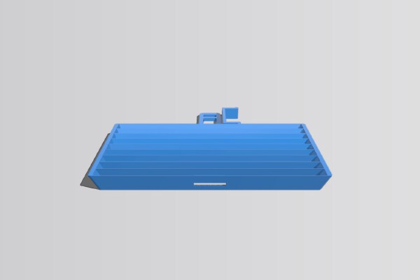 Bow tie 01 - flat | 3d print model
