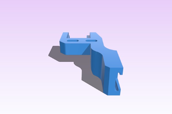 KP3S Filament Holder Filler Remix | 3d print model