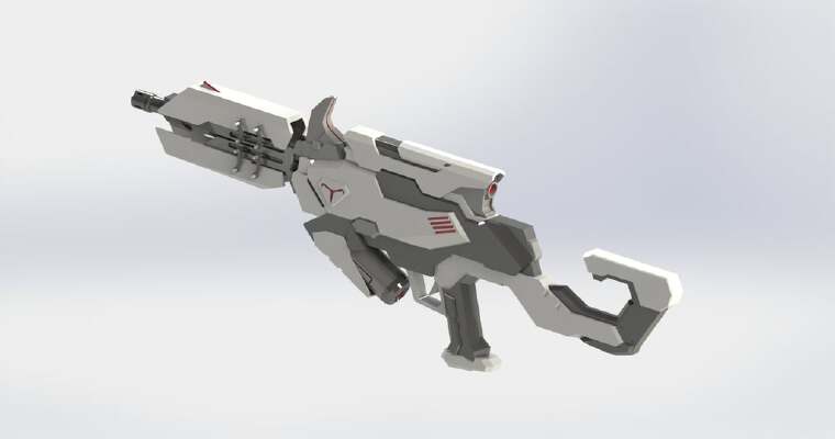 Overwatch Widowmaker Talon Skin Rifle | 3d print model