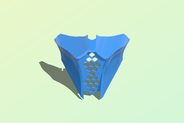 Rave Mask | 3d print model