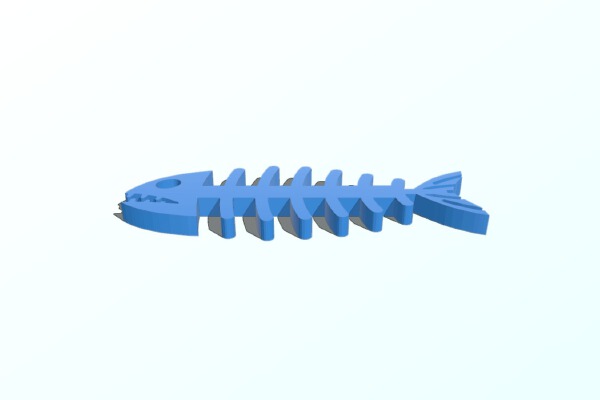 Fish Bones | 3d print model