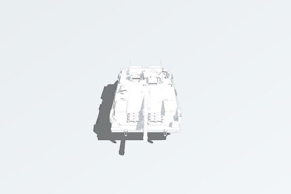 Swedish S-tank Stridsvagn 103 (1-100) | 3d print model