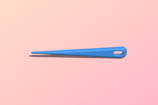 nalbinding needle | 3d print model