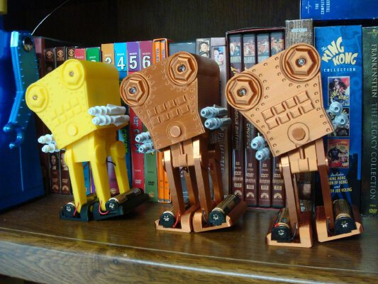 Rocking Walker robot. type 2 balance walker | 3d print model