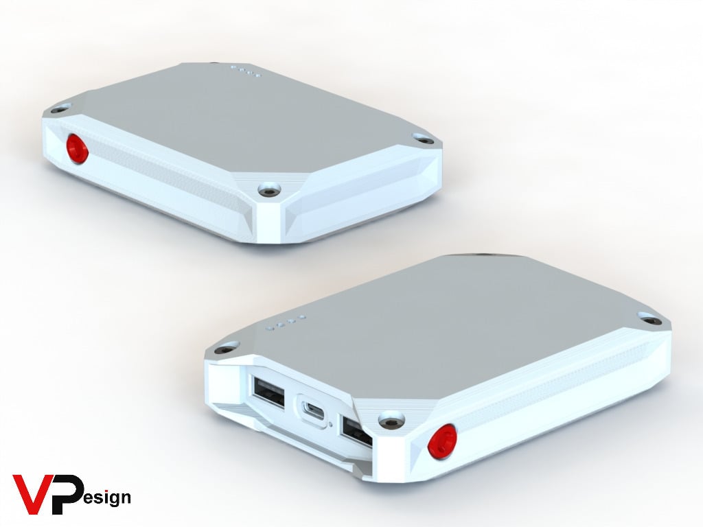 Power Bank Type-C in_out 18W (QC3.0) (3&5 cells)