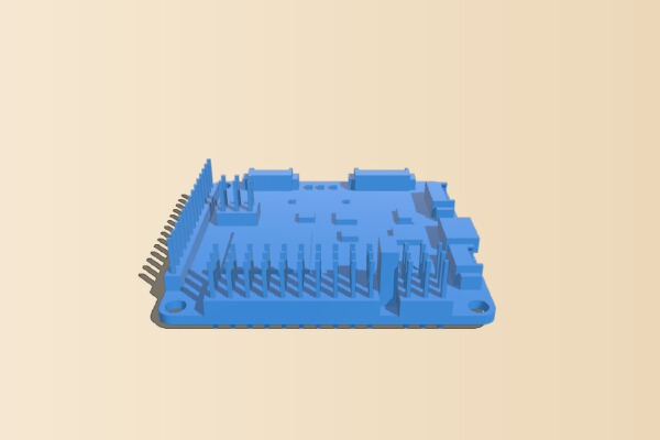 HK MultiWii Pro Board - Board Only with scad source | 3d print model