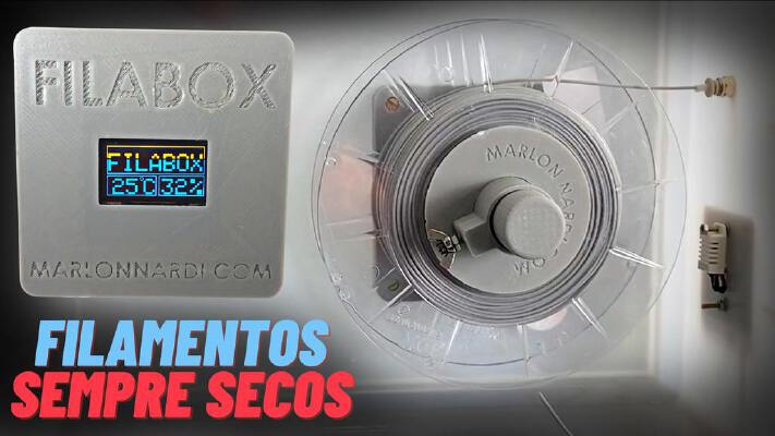 Caixa para filamentos feito com Arduino - FILABOX | 3d print model