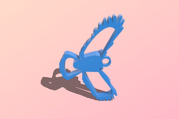 Owl Earrings | 3d print model