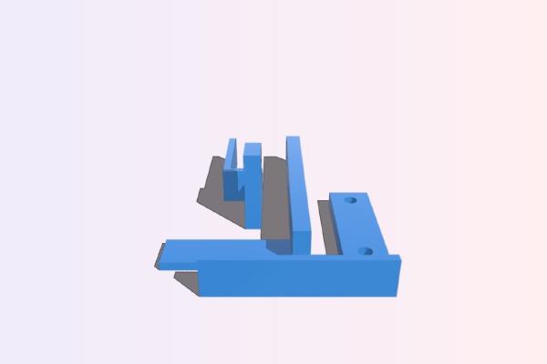 Printable opto-switch flags for Prusa build | 3d print model