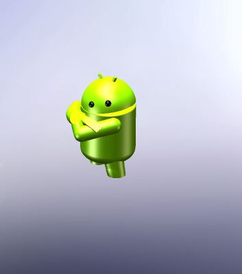 Android Central Lloyd | 3d print model