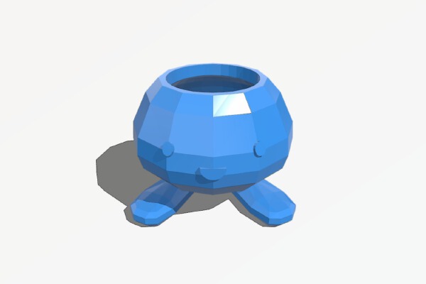 Oddish Planter | 3d print model