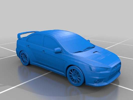 Mitsubishi Lancer Evolution | 3d print model