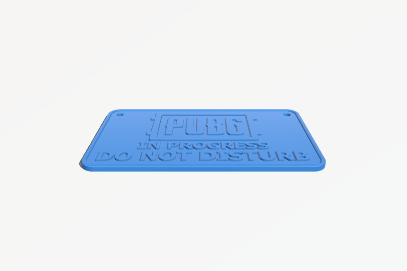 PUBG Sign