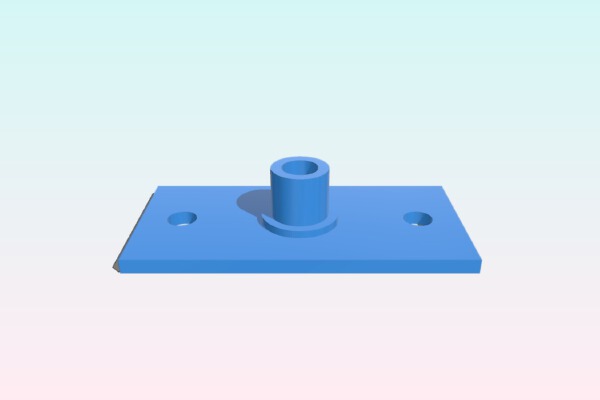 Tronxy X5S Low Vertical Top Cable Chain | 3d print model
