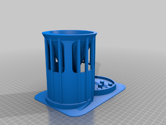 Slow-Em-Down! Cat Feeder | 3d print model