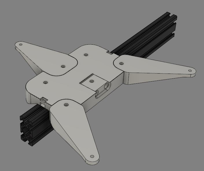 Tevo Tarantula 3 wheels bed support