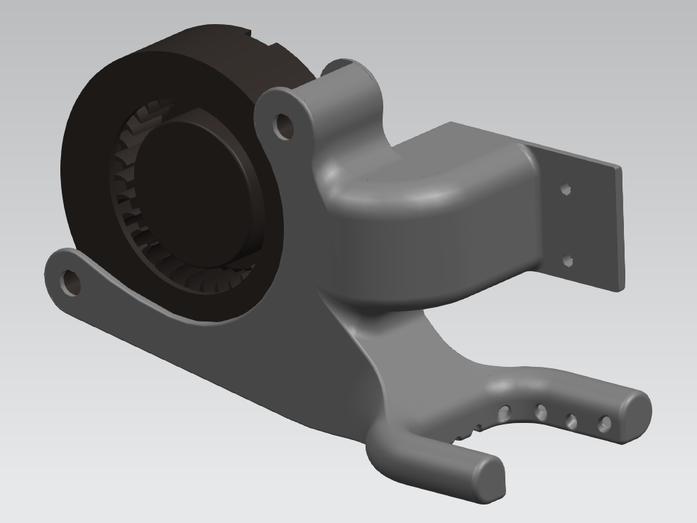 JGAurora A5S 5015 Fan Duct