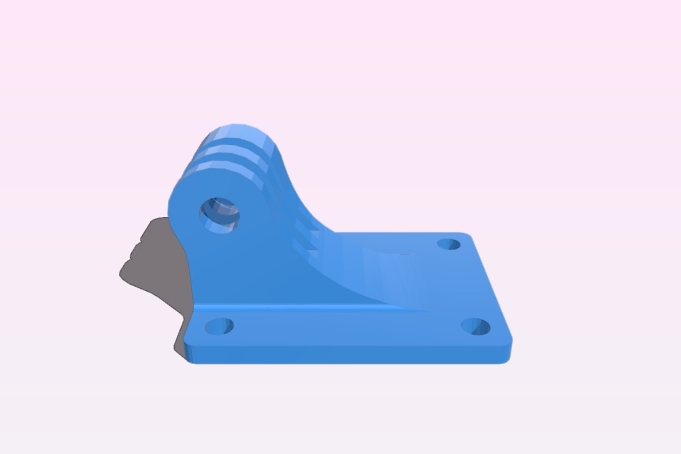 Iflight Nazgul 5 universal Gopro mount