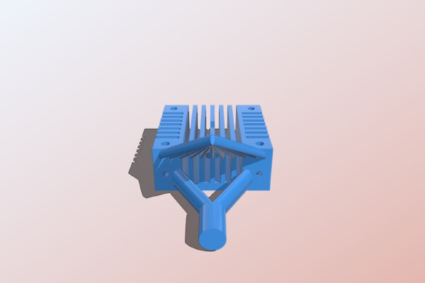 E17 heat sink MK2 & MK3 | 3d print model
