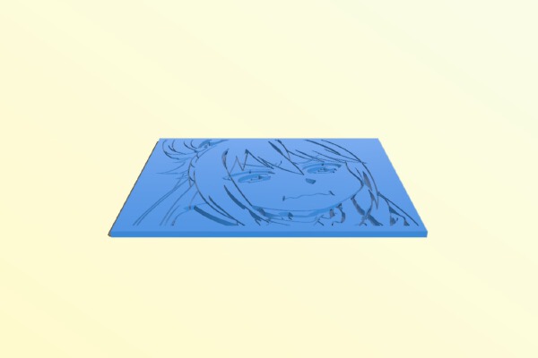 Crying Aqua - Konosuba | 3d print model