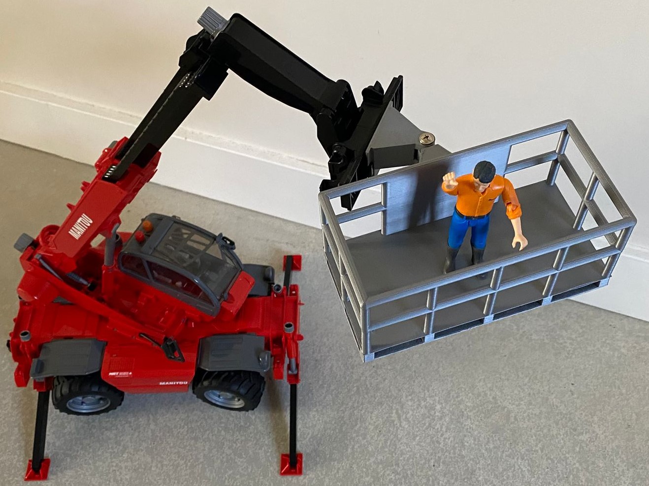 Bruder Telehandler Working Platform