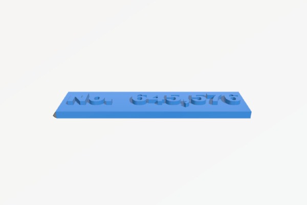 Tesla Patent No. 645,576 | 3d print model