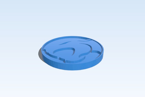 Thundercats Necklace Medallion | 3d print model