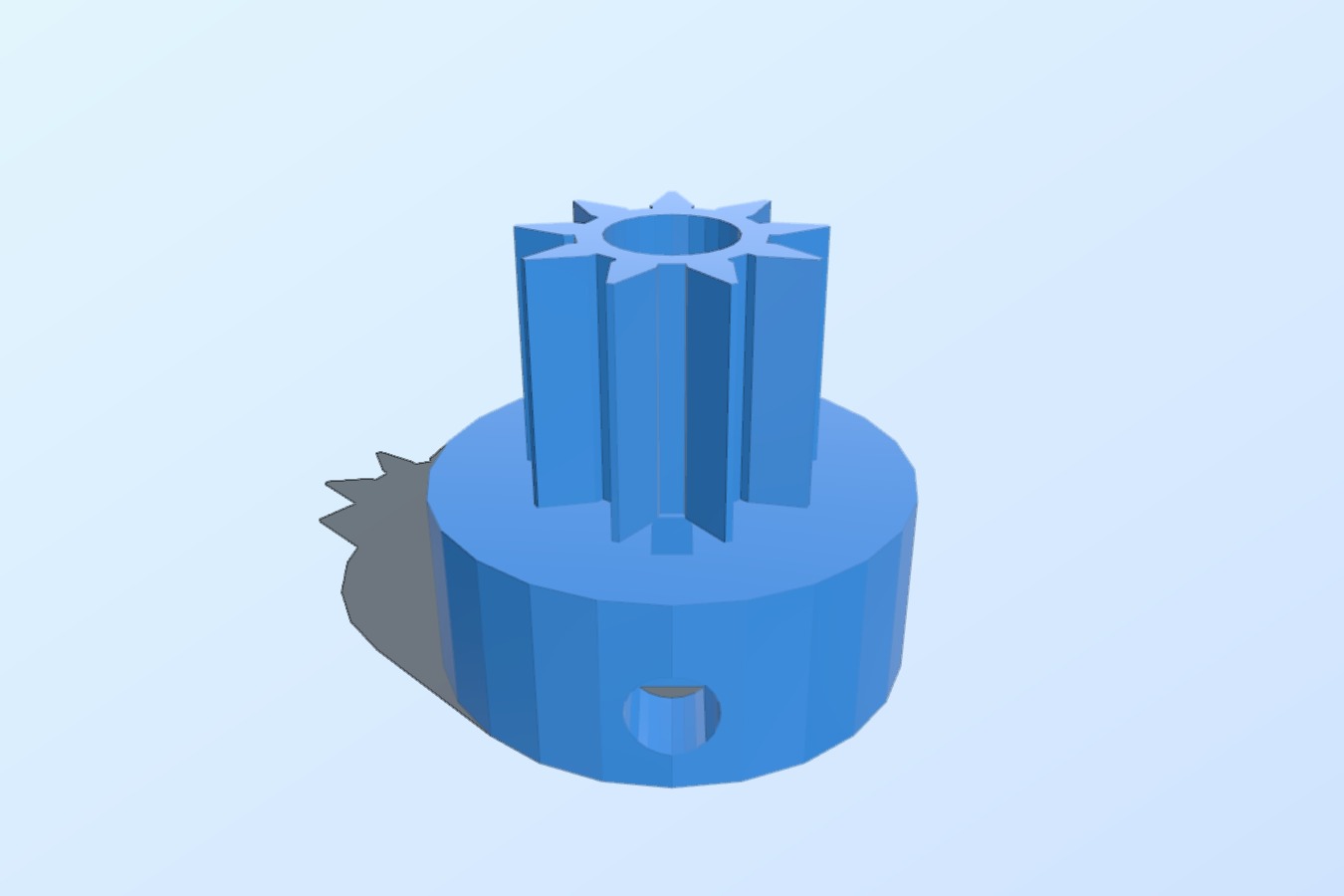 9-tooth gear